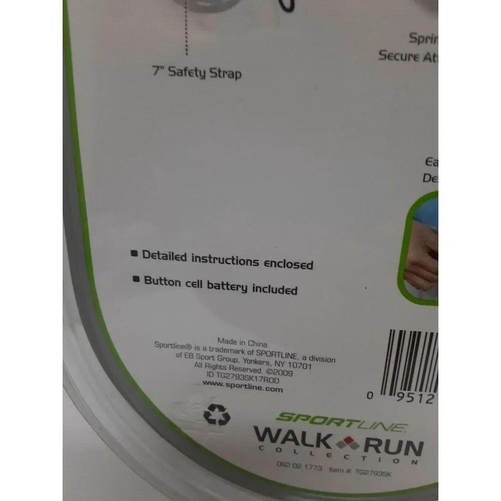 New Sportline Clip-n-Go Pedometer | Factory‎ Sealed I Free Shipping